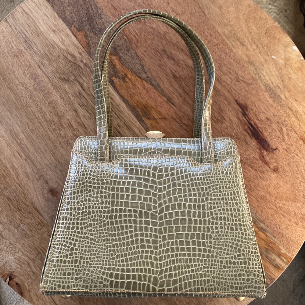 Vintage 60s Saks Fifth Avenue leather bag